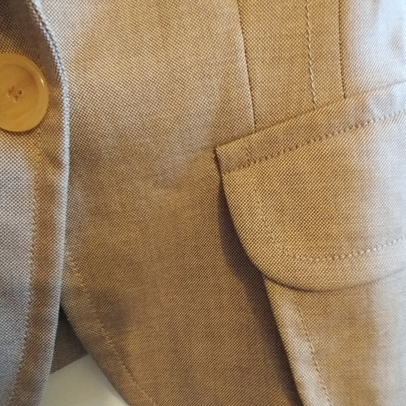 Akris Punto 100% Wolle-laine-wool Beige Blazer - Picture 9 of 14